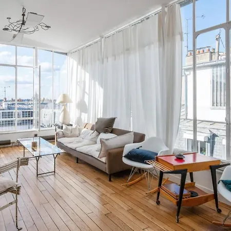 Apartment Artistic Flat With An Incredible View Close To Eiffel Tower - Welkeys Paris